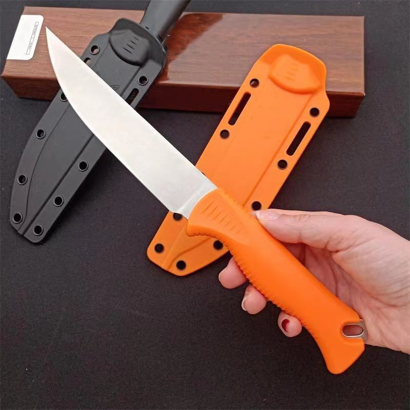 BM Knivar 15500 utomhusfasta blad Nylonfiberhandtag Knife Forging Camping Hunting Survival Tactical Rostly Steel Knives