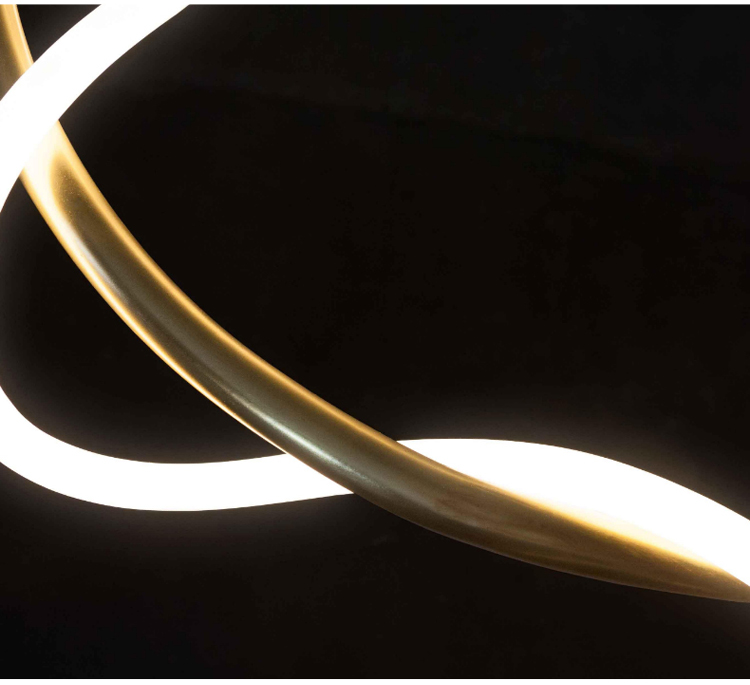 Lâmpadas de longa linha moderna Lâmpadas pendentes nórdicas Luzes pingentes criativas de fixação Lâmpada suspensa Restaurante Lamparas Luster LuminAir Art Deco Droplight