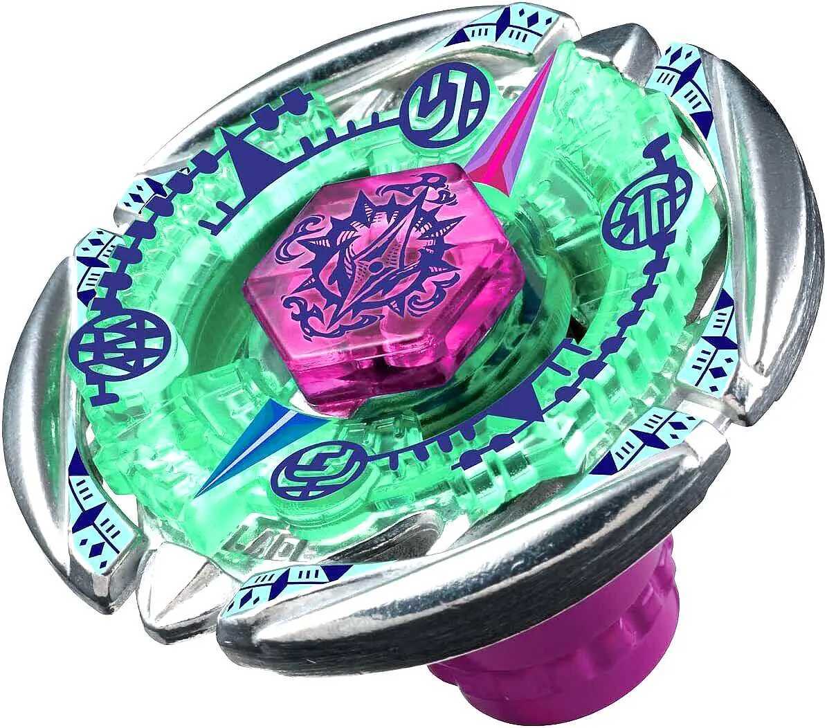 4d beyblades koreansk version av Alloy Toy Top Spinning Top Takara Tomy BB95 Flame Byxis Beyblade med Launcher Toy