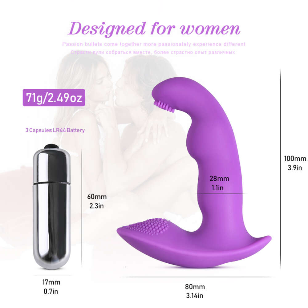 Briefs Vibrateurs Dildo Briets 10 VIXE POCKET INVISIBLE VAGAL MASSAGER CLIT Stimulation G Spot Vibrator Sex Toys for Women