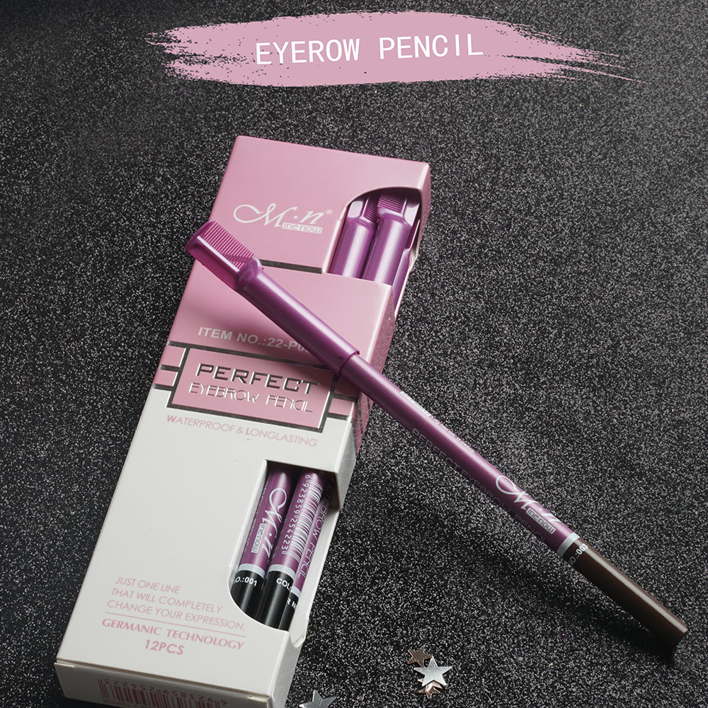 Fendre à chaud set menow pro maquillage crayon sournois soyeux crayon eyeliner chimique étanche