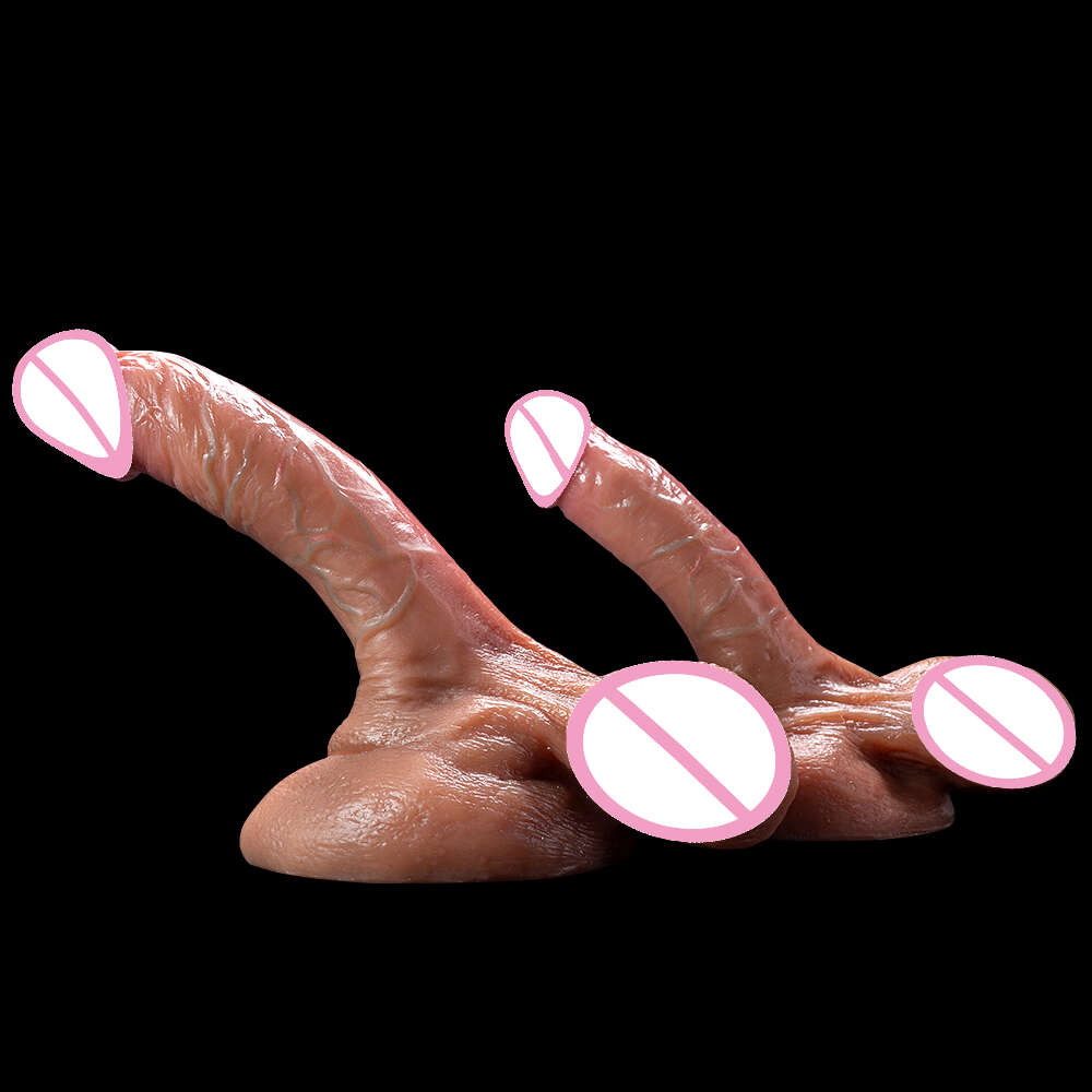 Xxl weiche Haut fühlen realistisch Dildo Erwachsene sexy Spielzeug für Frauen Big Saugbecher Weiches Doppel -Silikon -Masturbatoren Penis Dick Dildo