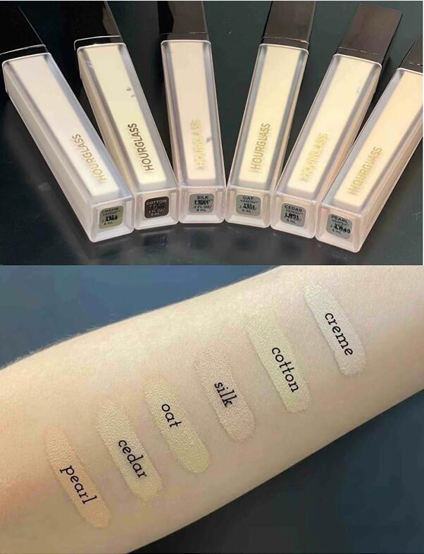 Makeup AirBrush Concealers 6ml Hour/glass Vanish Concealer Foundation Cream Cotton Birch Creme Oat Silk Brand Face Cosmetics Natural High Quality Fast Ship
