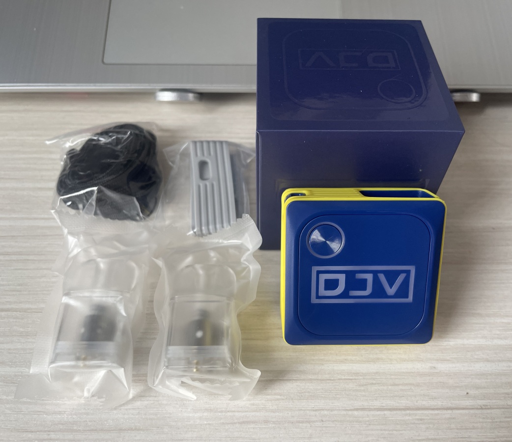 Orijinal DJV Hex Pod Cihaz Vape Kalem 5 Renk E Sigara 900mAh 2.5ml Kapasite Kartuş Pod Oynatıcı Refahı Yüksek Kaliteli Pod, kordon Renk Bant Koruyucu Ücretsiz Yağ