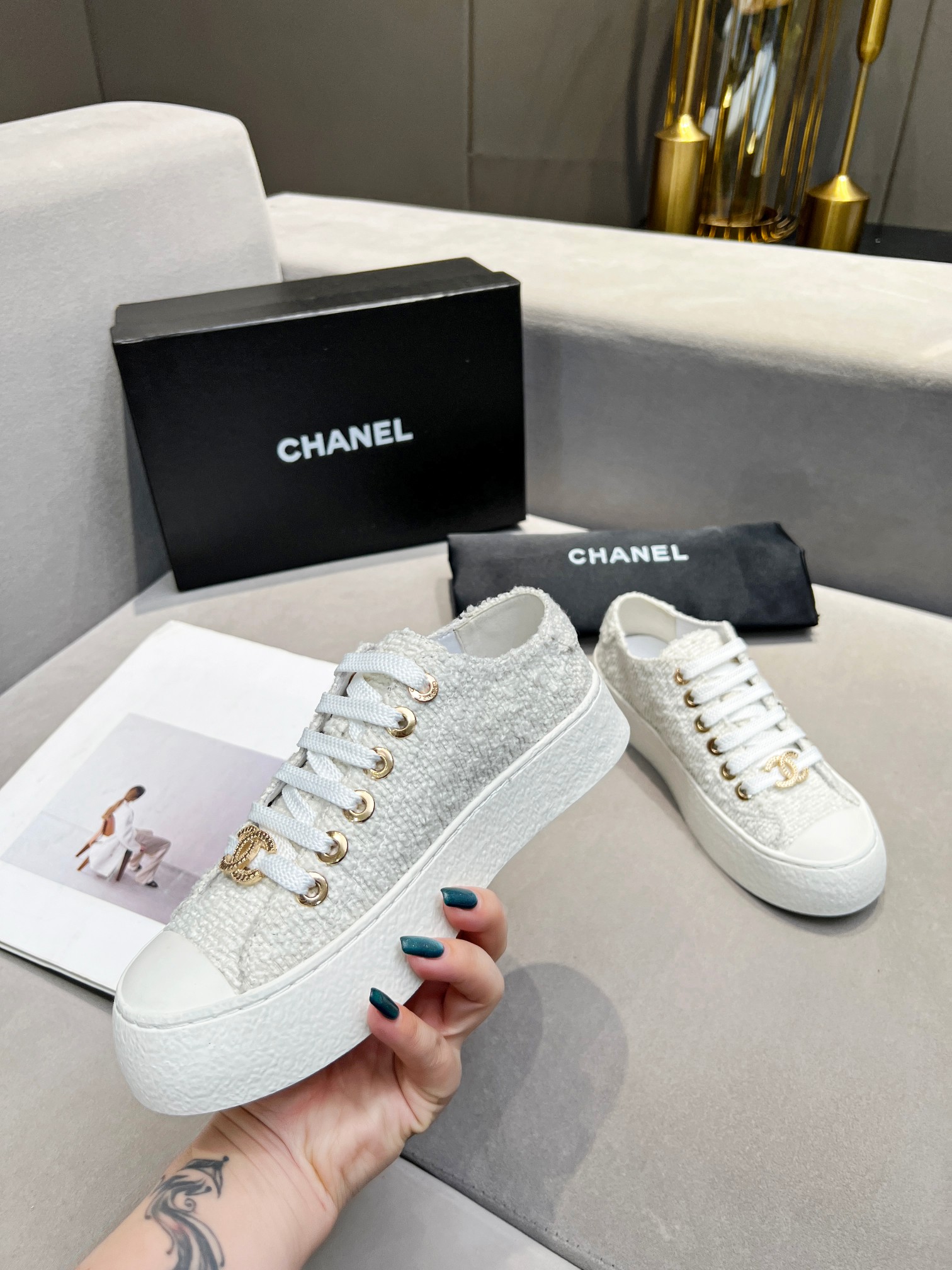 Black Women Designer Shoes Classes White Plate-Forme Tennis Shoes Luxury Designer Sneakers Designerschuh Luxury Out Of Office Sneaker