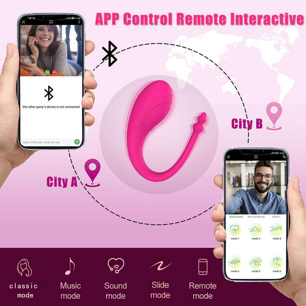 BREVI VAGINA Bluetooth App Vibratori Clitoride Stimolazione vibrante uovo g punto G Spot Massager sesso giocattoli sessuali donne mutandine sfere indossabili