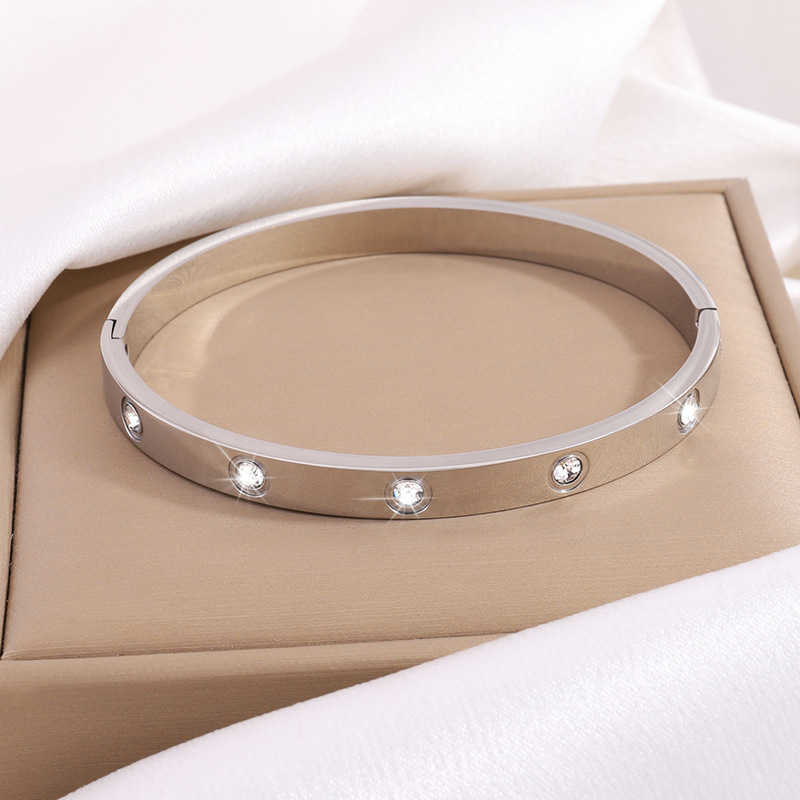 Bracelet en diamant Design Hommes et femme pour la vente en ligne pour femmes argent or deux couleurs diamants simples à la mode