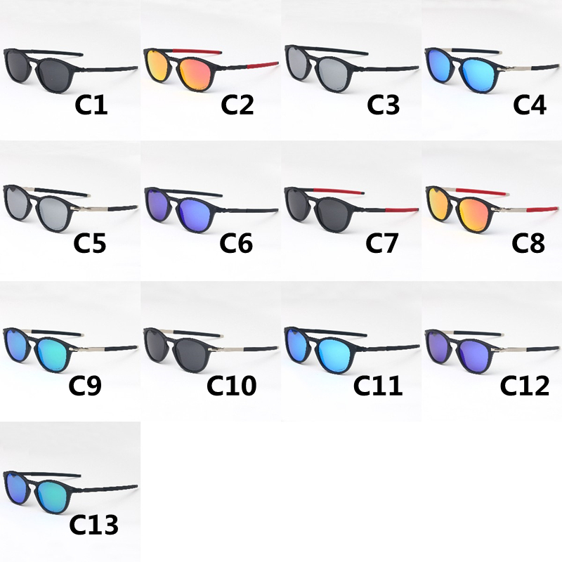 Trend Mode polarisierende Sonnenbrille für Männer und Frauen Rundrahmen Brand Sonnenbrille Outdoor Sports Brillen Fahrer fischt Oky9439