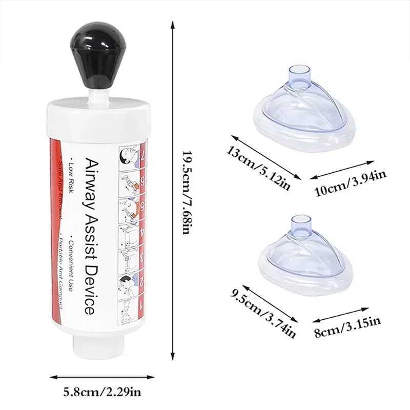 First Aid Supply Dispositif anti-étouffement étouffant la vie de sauvegarde d'urgence Sauvetage Vac Anti Choke Dispositif de première aide pour enfants AdultesUpgrade Portable D240419