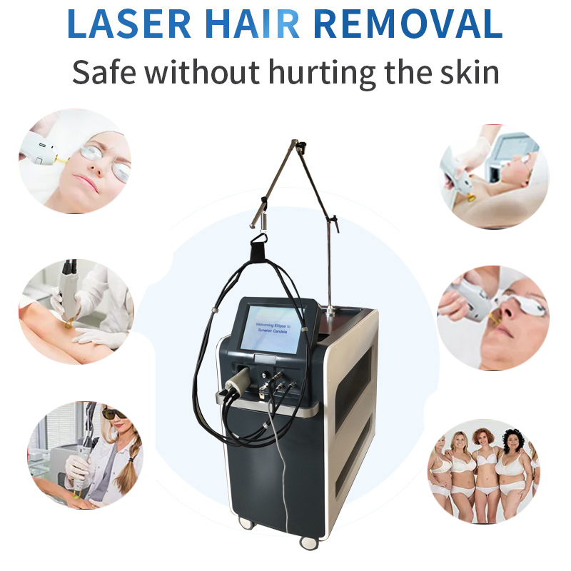 Alexandrite laser ontharing permanent 1064 nd yag 755 Alexandrite Alex Skuvenation Hair Salon Machine