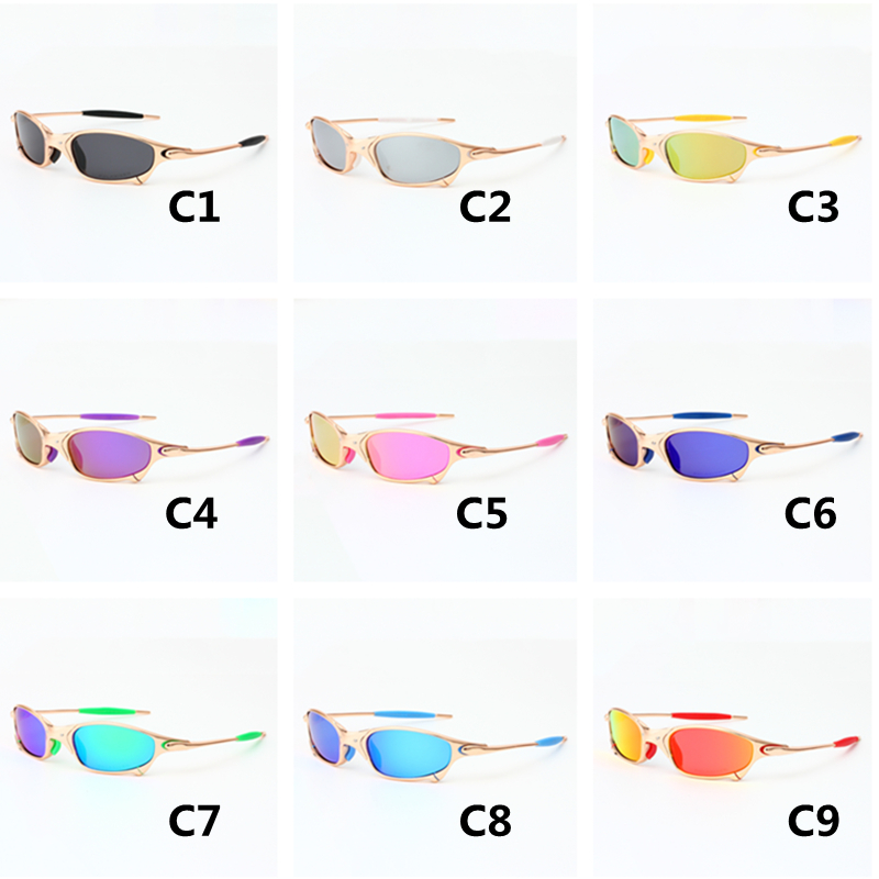 Rose Gold Frame Polarized Sunglasses Retro Sun Glasses For Men and Women Touring Cycling Driving Glasses OKYju11et