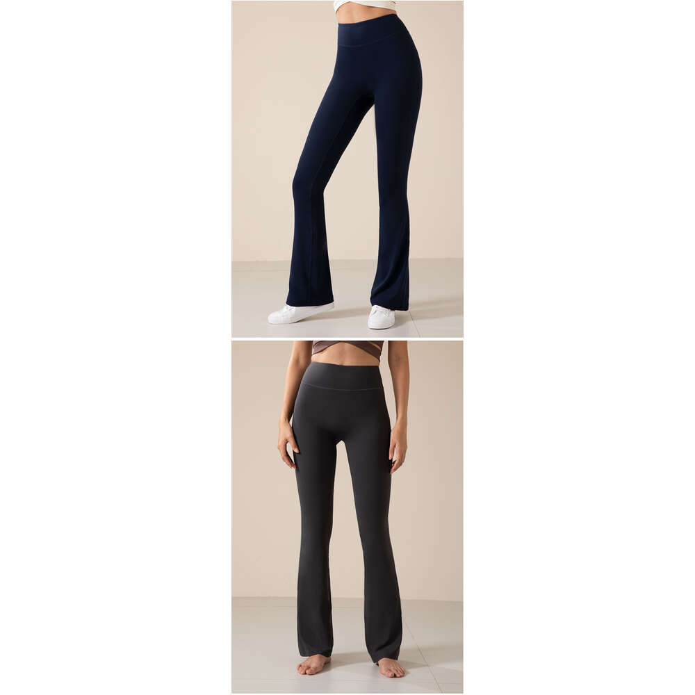 Desginer Alooo Yoga Pant Leggings Bell Womens Nude Fit Hip Lift No T-Lineフィットネスタイトな弾性ハイウエストスポーツカスパン