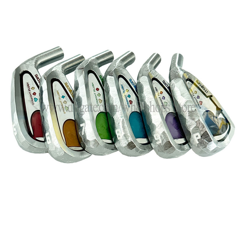 Japonia Itobori Golf Irons 4-9 P praworęczne kluby golfowe Irons Zestaw R lub S Stal i grafitowy wałek Bezpłatna wysyłka