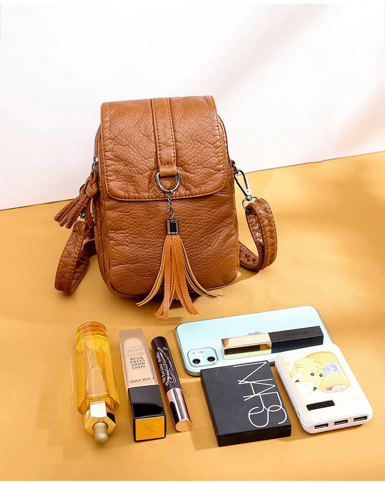 財布ファッションミニ女性デザイナー小さな肩のメッセンジャーバッグPUレザーウォレットレディー電話バッグ女性フリップ電話バッグ