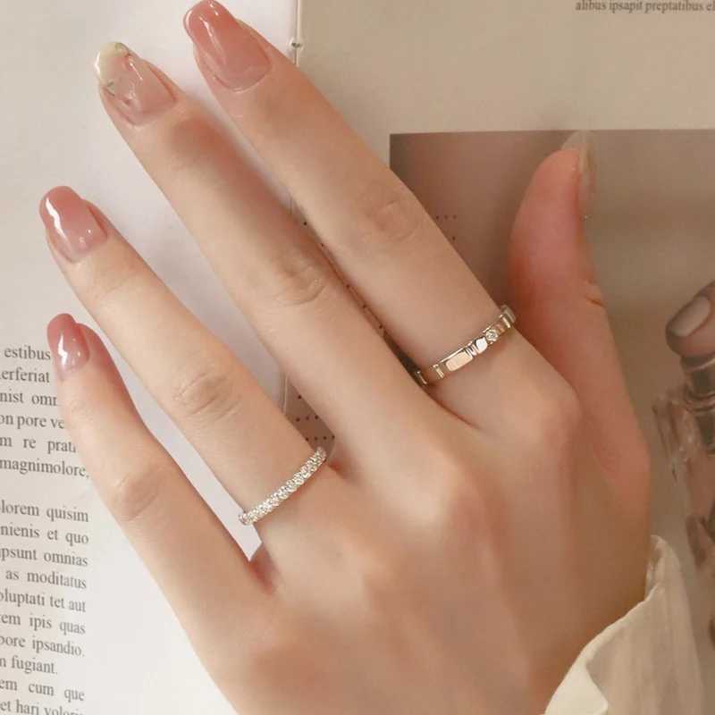 Eheringe Lycfn 3mm Moissanit -Diamant -Paar Ringe Set 100% 925 Sterling Silber Versprechen Vorschlagen Ring Hochzeit Eternity Band für Frauen Männer 240419