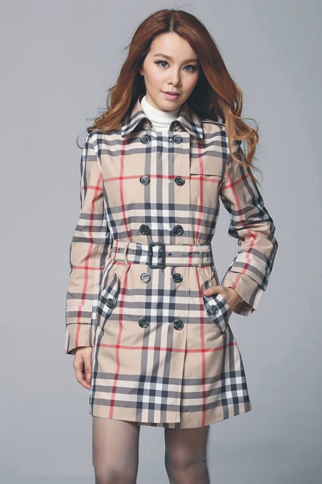 2024 designer dress lapel chic plaid fashion cardigan button dress size M-2XL