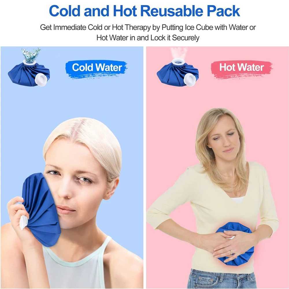 EHBO VOORDELING ICE TAG HERUBUICE BANDBAND BANDBAND Medical Cold Pack Hot Water Tas Verwondingen Pijnverlichting Ice Pack Wrap Protector D240419