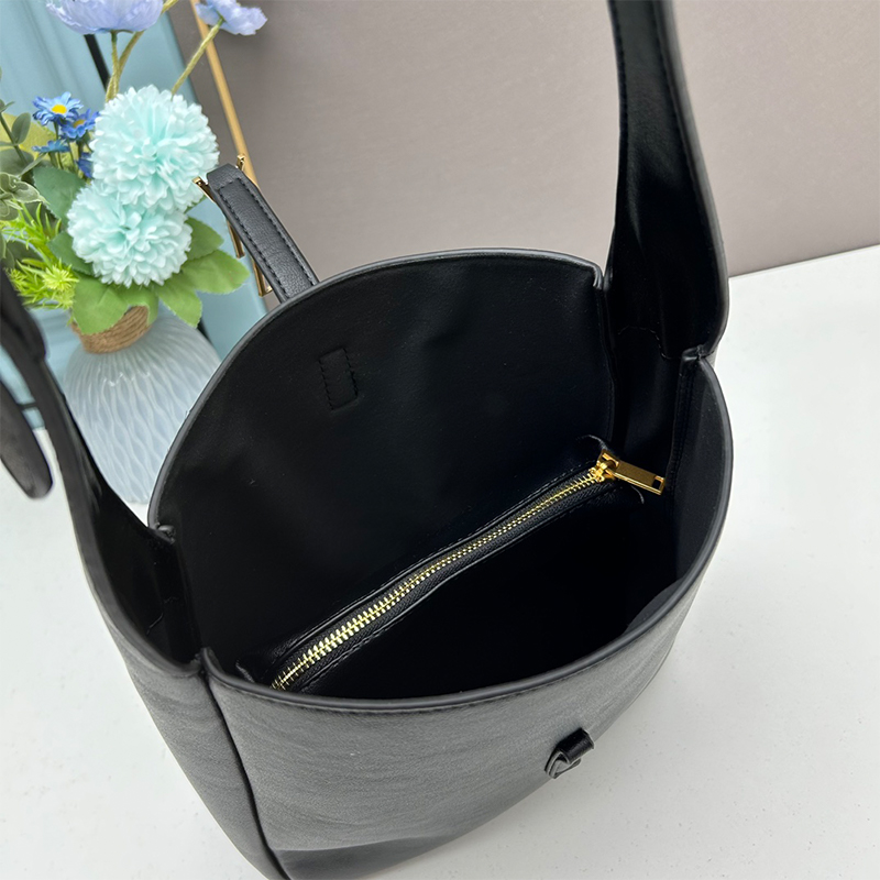 designer purse black high quality shoulder bag women leather handbag shopping bag travel shopper totes lady crossbody clutch weekend bag luxury