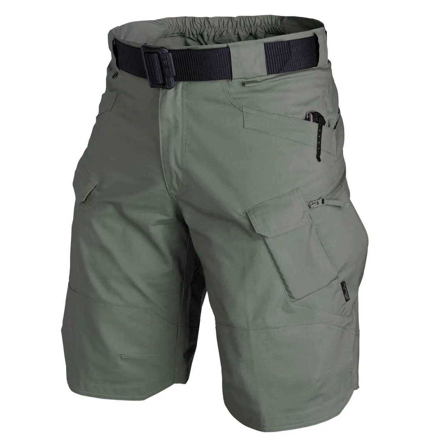 Shorts masculins shorts masculins Urban militaire imperméable cargo tactique shorts tactiques mâles camouflage extérieur pantalon sec rapide short décontracté d'été 240419 240419