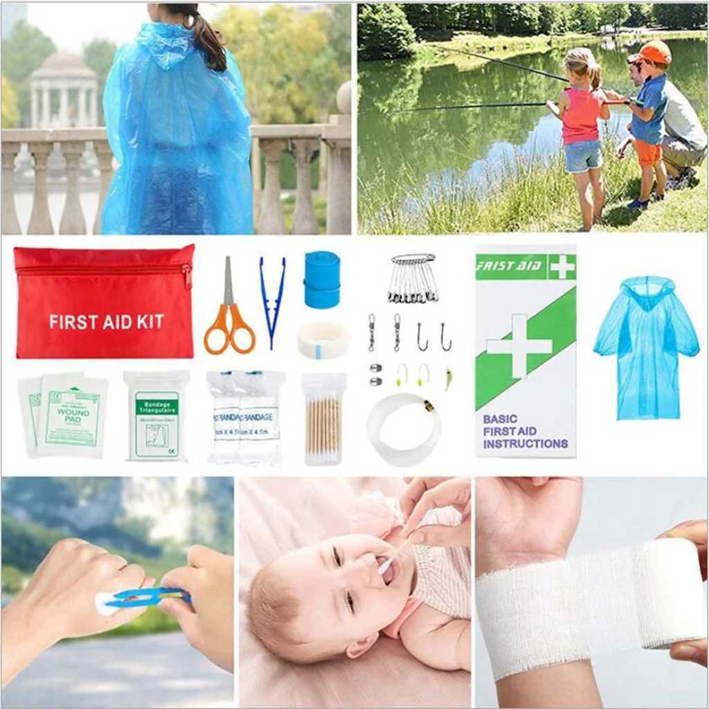 First Aid Supply Emergency Survival Kit de premiers soins Pagnière d'administration tactique militaire EMT Bug Out Sac Camping Gear Tactical MOLLE IFAK EMT pour traumatologie D240419