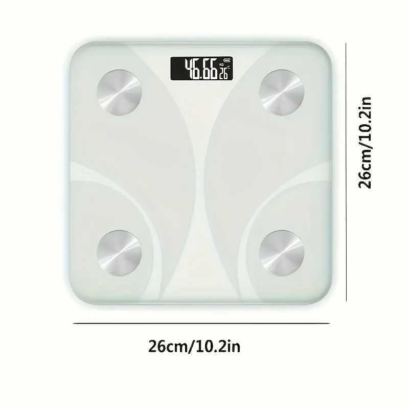 体重スケールスマートウェイトスケールスマートデジタル計量機ボディ脂肪bmimeasurement体組成アナライザーホームバスルーム240419