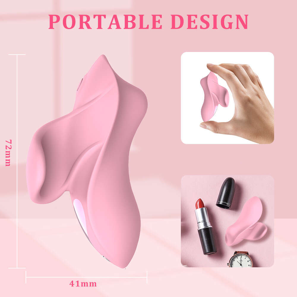 Bortsar bärbar mini-vibrator för G-spot klitoris stimulator kvinnlig onanator vagina massager trosor sex leksaker kvinnor 18+