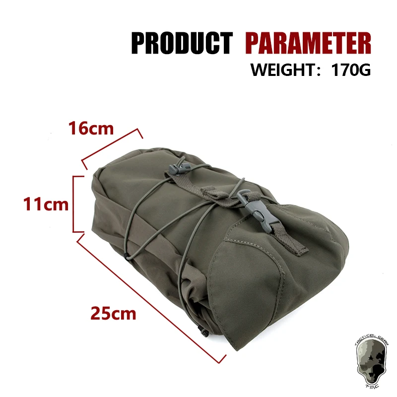 Väskor TMC 1164 GP Pouch Utility Pouch Molle Sundries Recycling Bag Airsoft Gear Tactical Military Bag 2315