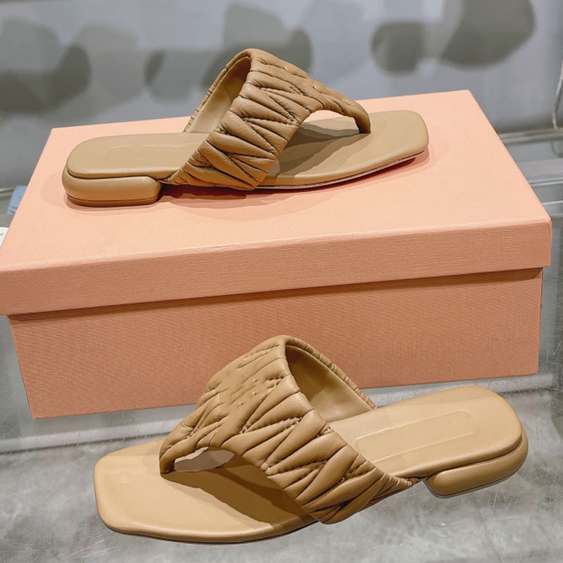 Peep Toe Flip Flops Designer Classic Master Made Shoes Woman Designer Shoes Woman Sandal Stylish Sunny Designer Slippers Summer Beach