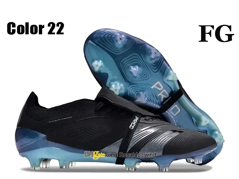 Gift Bag Mens High Ankle Football Boots Accuracy FG Firm Ground Laceless Cleats Accuracy.1 Soccer Shoes Top Outdoor Elite Trainers Botas De Futbol