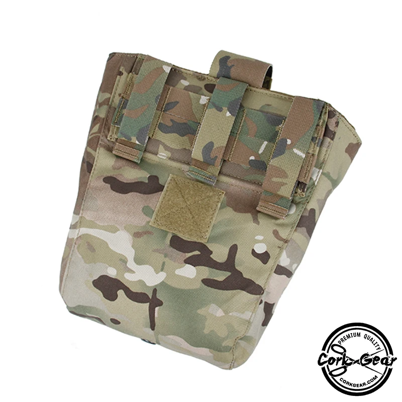 Tassen kurkuitrusting tactische dump zak molle magazine drop -zak recycling tas camo