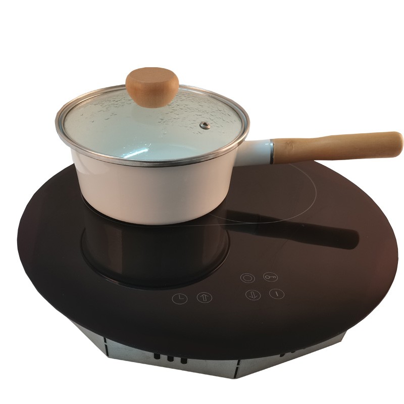 OEM House Verwenden Sie 35 mm Mini Keramik -Kuchen -Cupcake -Form im schwarzen Kocher mit Sicherheitsschloss