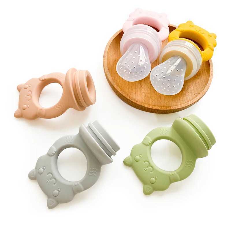 PACIFIERS# SILICONE Baby Fresh Food Feeder BPA Gratis näringsmatare för barnmatmatare Frukt PACIFIER Baby Soothereing Toysl2403