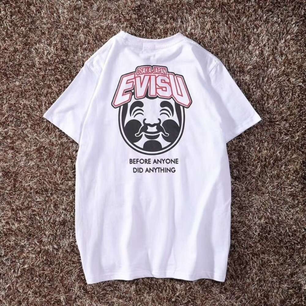 Coleção exclusiva da EV Osaka Japão Camiseta de manga curta para homens e mulheres 557026