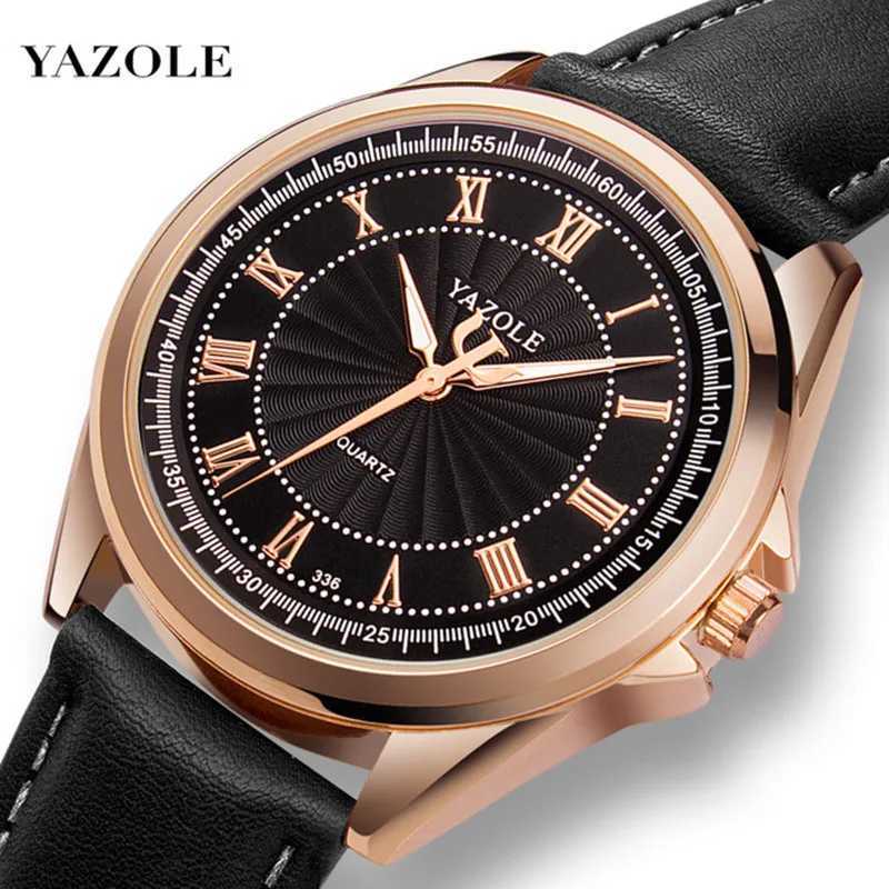 Inne zegarki Yazole Quartz Watch Mężczyzn Mężczyzny Luksusowe 2024 zegarki zegarek zegarek zegarek zegarek kwarcowy Hodinky Relogio Masculino Erkek Kol Saatil2404