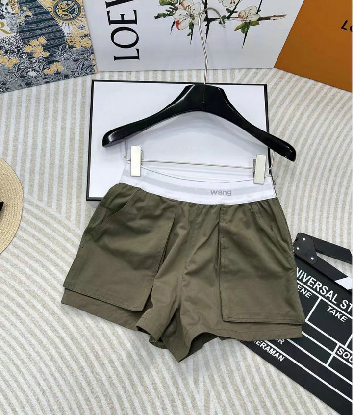 New high-end women designers solid color shorts casual fashion women's shorts, size S-L