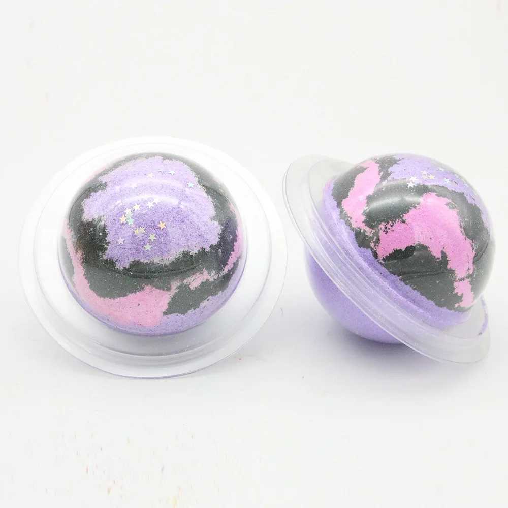 Bubble Bath Purple Urocze aromatyczne gwiaździste serie Bombble Bombs Bombs Piłka Lawenda olejku eteryczna Zmęczenie Zmęczenie Kucha Solna Hurtowa D240419