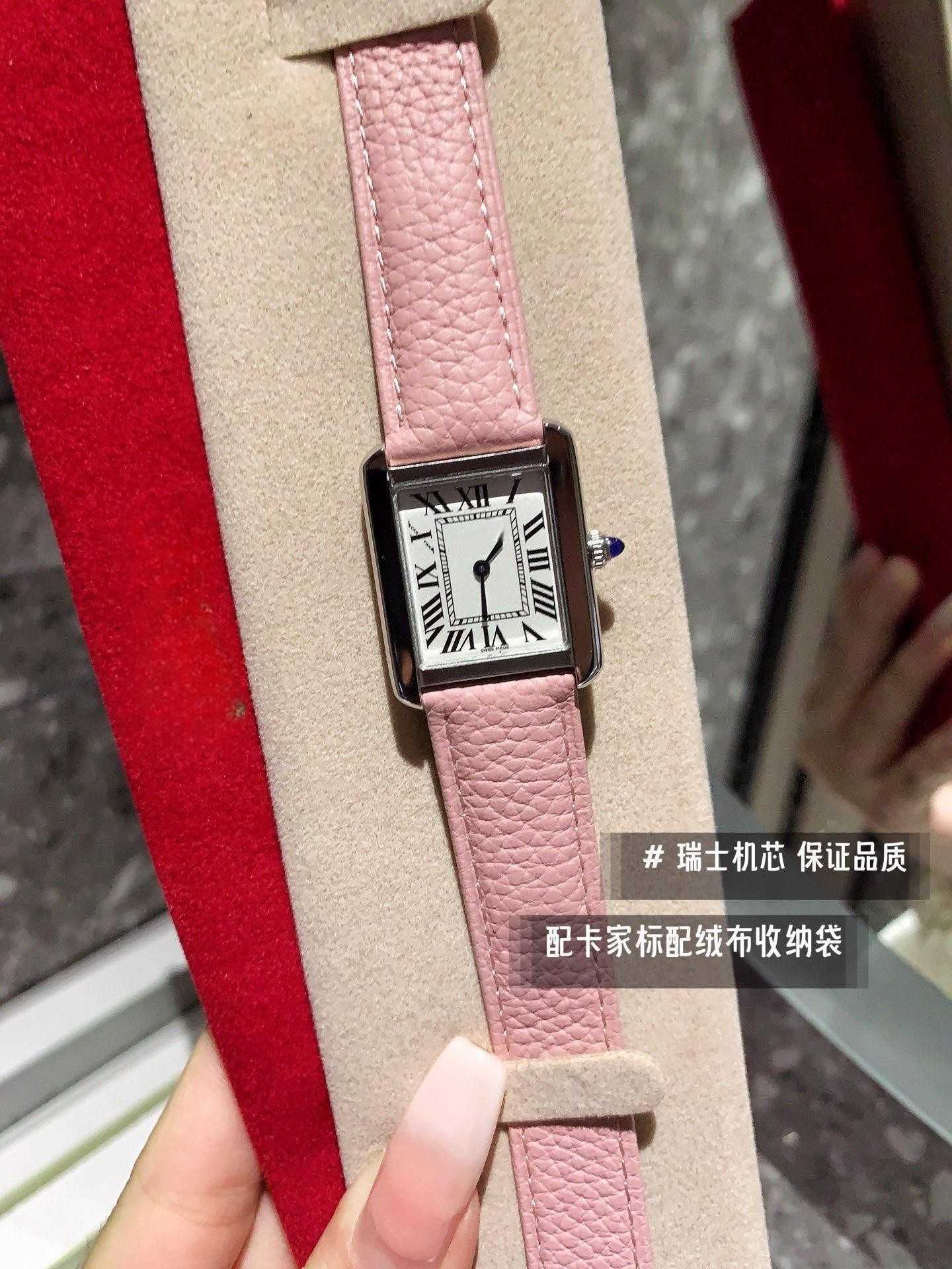 Dials Working Automatic Watches Kajia Live Streaming Kajia Tank Watch Womens New Light Luxury Luxury Square Quartz