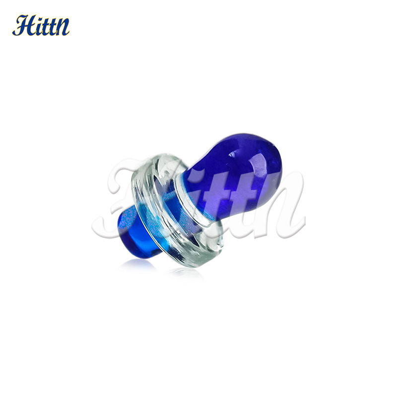 Glass Carb Caps Smoking Accessories for Quartz Banger Water Pipe Oil Dab Rig Recycler Bong Factory Price 420 Hot Sale