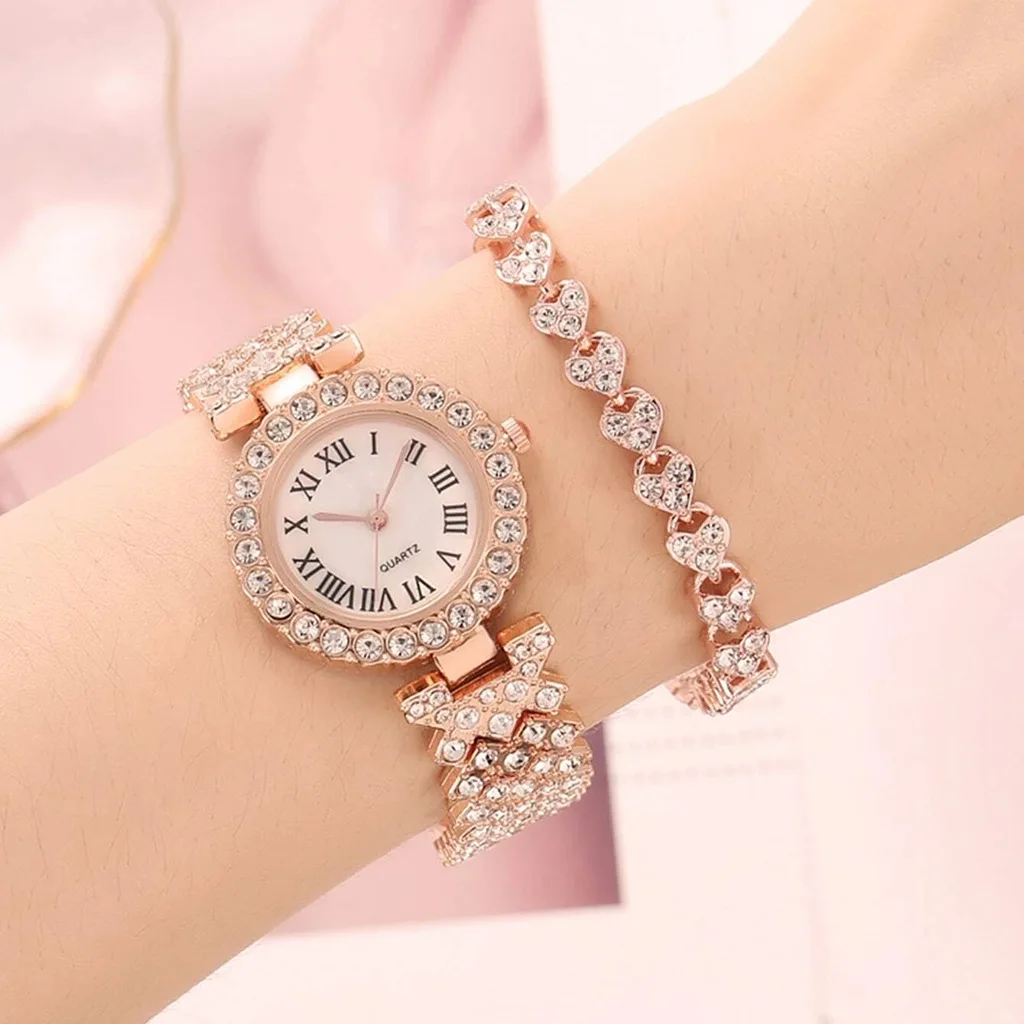 Montres pour femmes montres de luxe marques de luxe Reloj Mujer montres bracelets diamants en acier bracelets