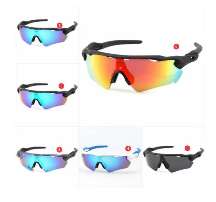 Designer Sonnenbrille Fahrrad Sonnenbrille UV400 Herren Sport Sonnenbrille Männer Reitbrillen hochwertige Polarisation Lens Revo Farbbeschichtete TR-90-Rahmen