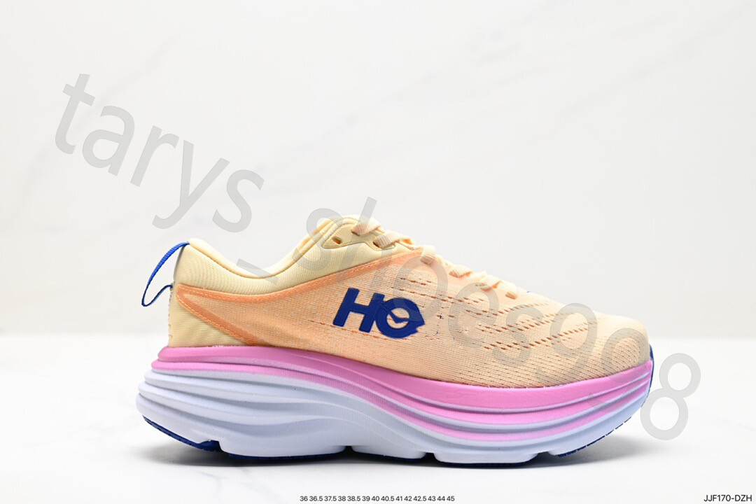 2024 Sapatos Hokka One Bondi 8 tênis de corrida Plataforma feminina tênis Hokah Sapatos Clifton 9 homens Blakc White Harbor Mass Women Trainners Runnners 36-45 com caixa