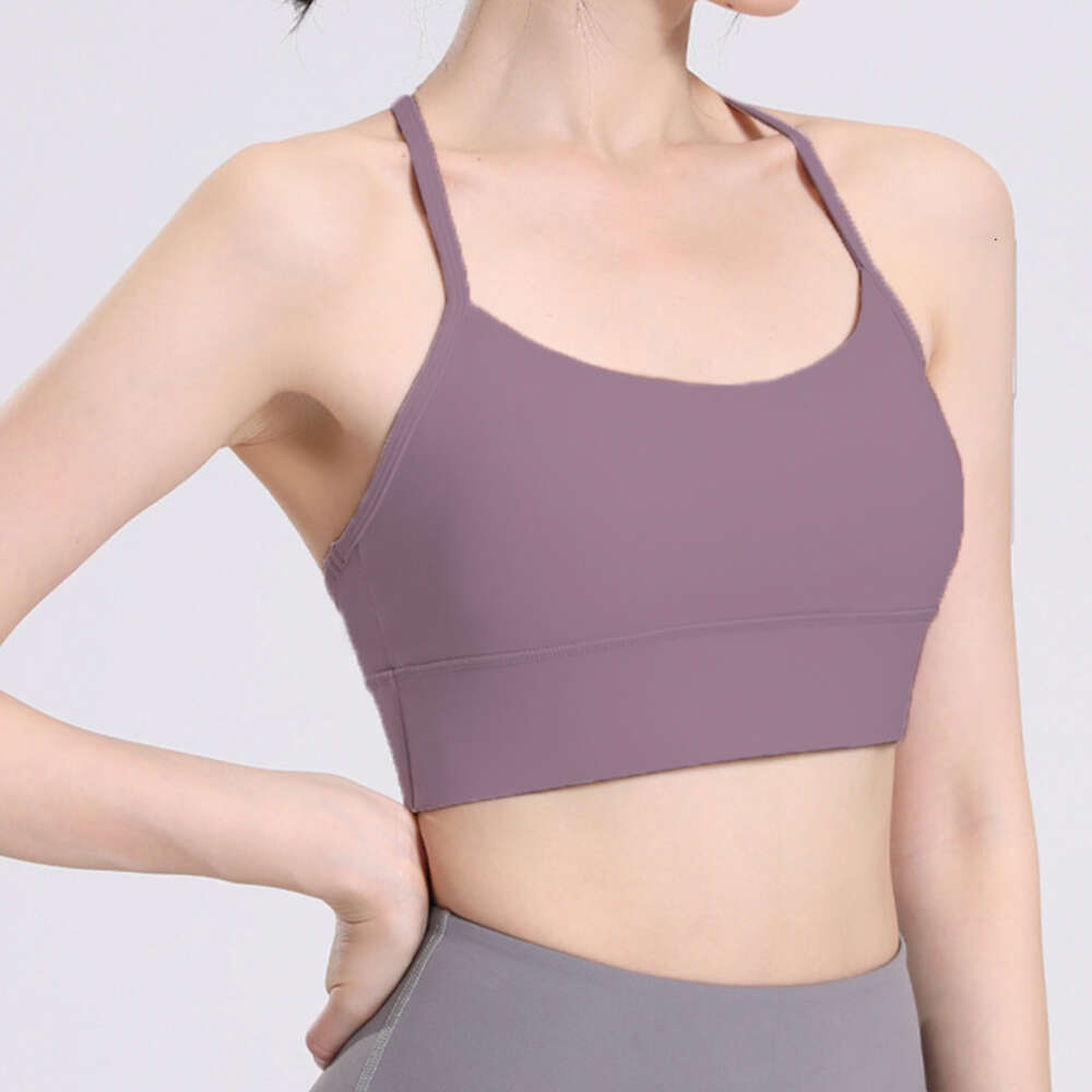 Lu Sport Bra Women Allinea Lu Women's Y-Back fisse ed esercitazioni Yoga Bra Lemon Gym Running Woman Woman Lady Gilrs