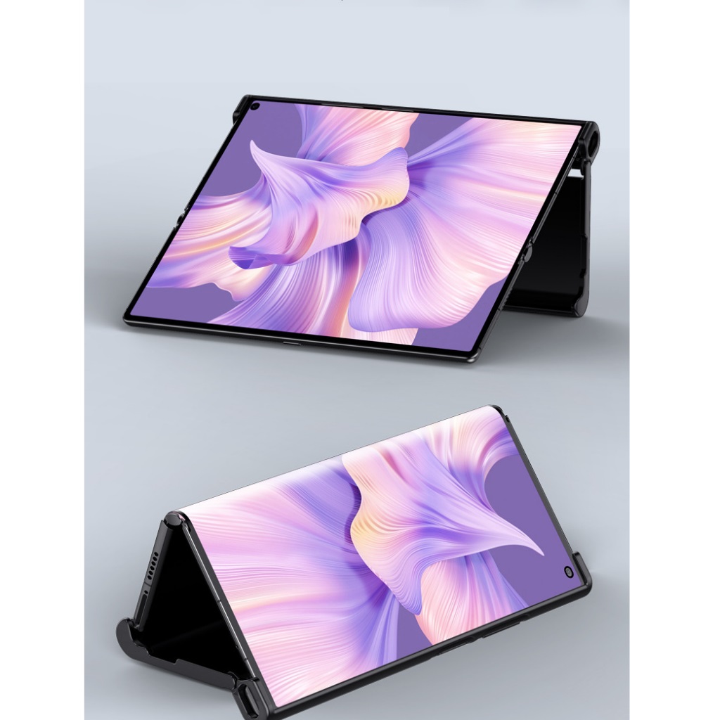 Schlankes Leder für Huawei Mate xs 2 Hülle Hartback Schutzschutzabdeckung