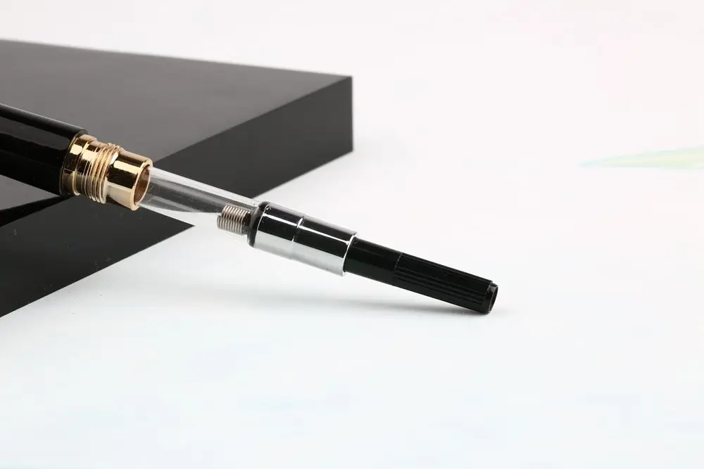 Pens Majohn M6 Handmade Natural Wood Fountain Pen Iridium F Nib Ink Pen Original Box