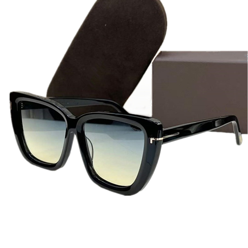 الجودة Euro-Am Hot Butterfly Sunglasses UV400 للنساء من 920 طراز Ashion Lady Big Cateye Gradient Glasses Summer Googles Ornaments Fullset Design Case57-15-140