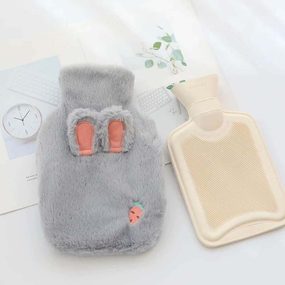 Fluffy Cotton Cat Bear Grey Brown Decoration Peluga giocattolo