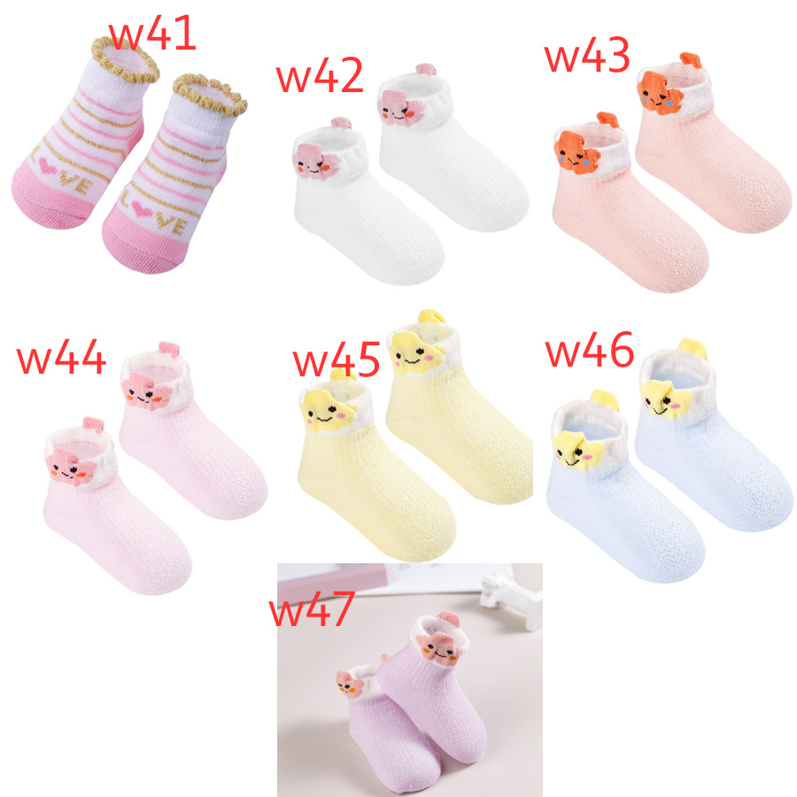 Baby Socken Kind atmungsaktiv und geruchssicherer Kinder Socken Jungen Girls stripten Spitzenstrumpfbein Chilrens Baumwollmischstrumpfeien