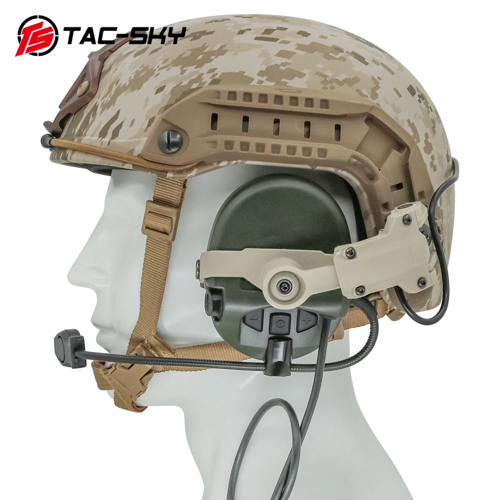 Accessoires tacsky sordinaire casque tactique casque arc adaptateur de piste de chasse extérieure tir de la chasse en plein air accessoires de remplacement de casque
