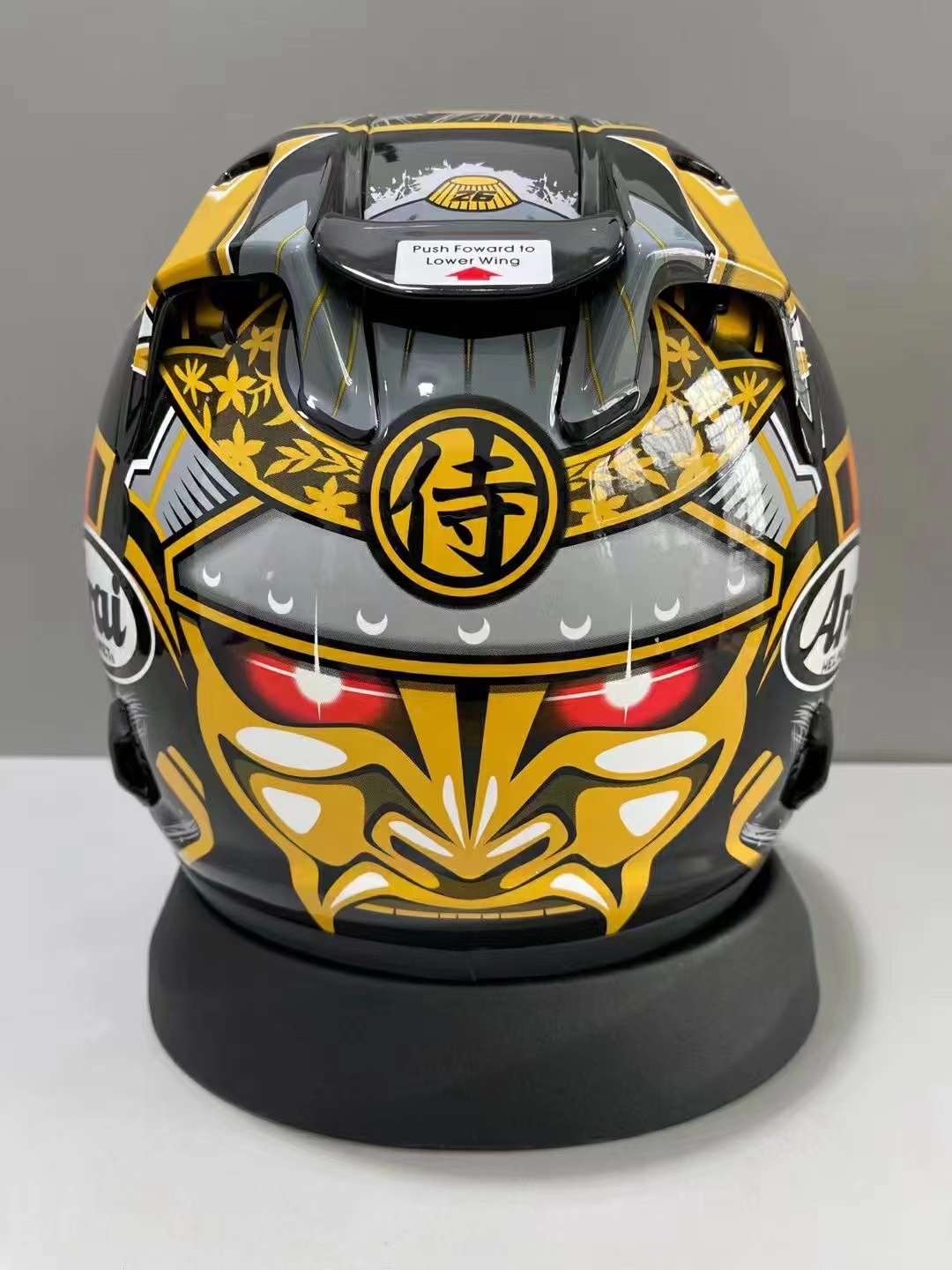 Arai Rx7x Pedrosa Spirit Gold Full Face Helmet Off Racing Motocross Motocross Helmet