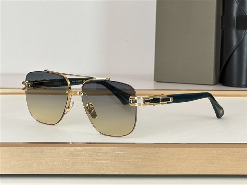 Nouvelles lunettes de soleil design de mode Grand Evo One Square Frame Simple and Popul Style Protection UV 400 Lens Outdoor Popular Protective